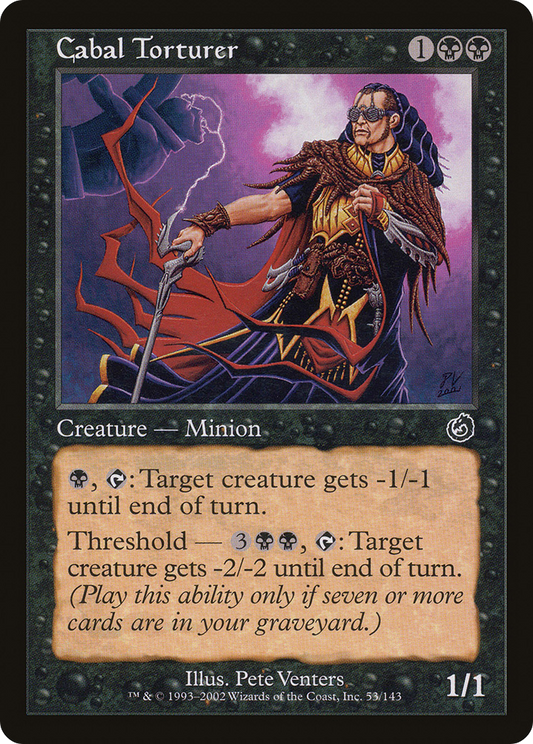 Cabal Torturer [Torment] Foil