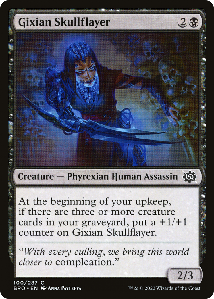 Gixian Skullflayer [The Brothers' War] | Silver Goblin