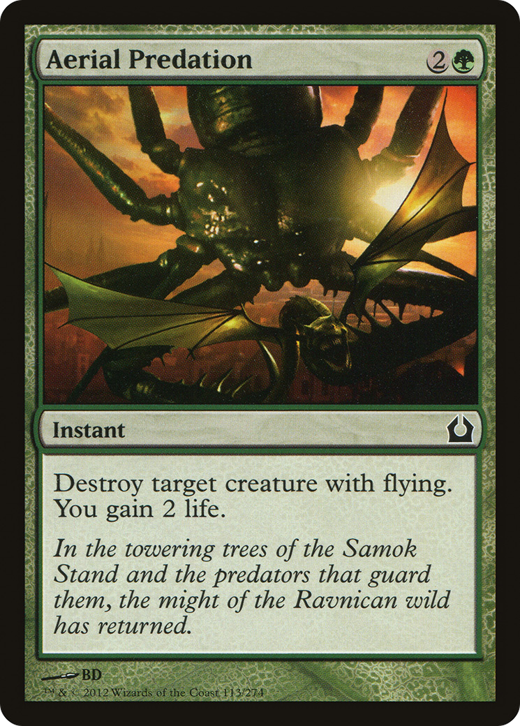 Aerial Predation [Return to Ravnica] | Silver Goblin