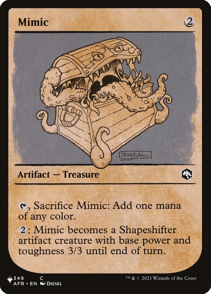 Mimic (Showcase) [The List] | Silver Goblin