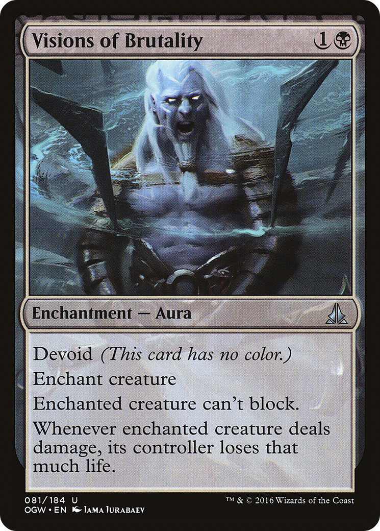 Visions of Brutality [Oath of the Gatewatch] Foil