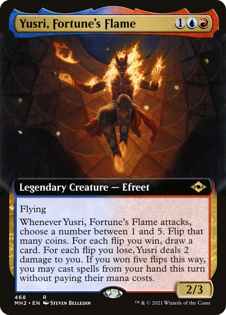 Yusri, Fortune's Flame (Extended Art) [Modern Horizons 2] | Silver Goblin