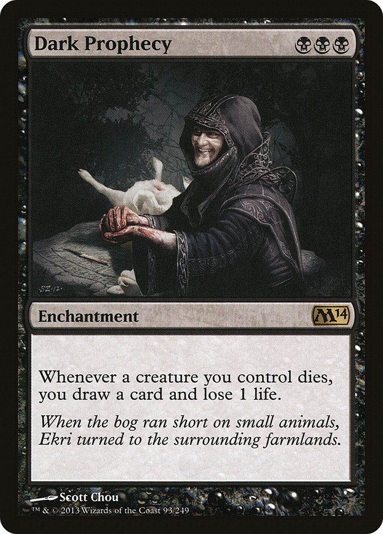 Dark Prophecy [Magic 2014] | Silver Goblin