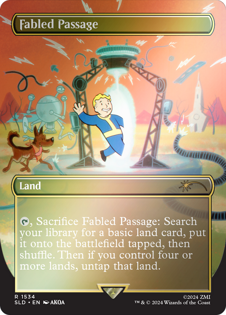 Fabled Passage (1534) Foil - Secret Lair Drop