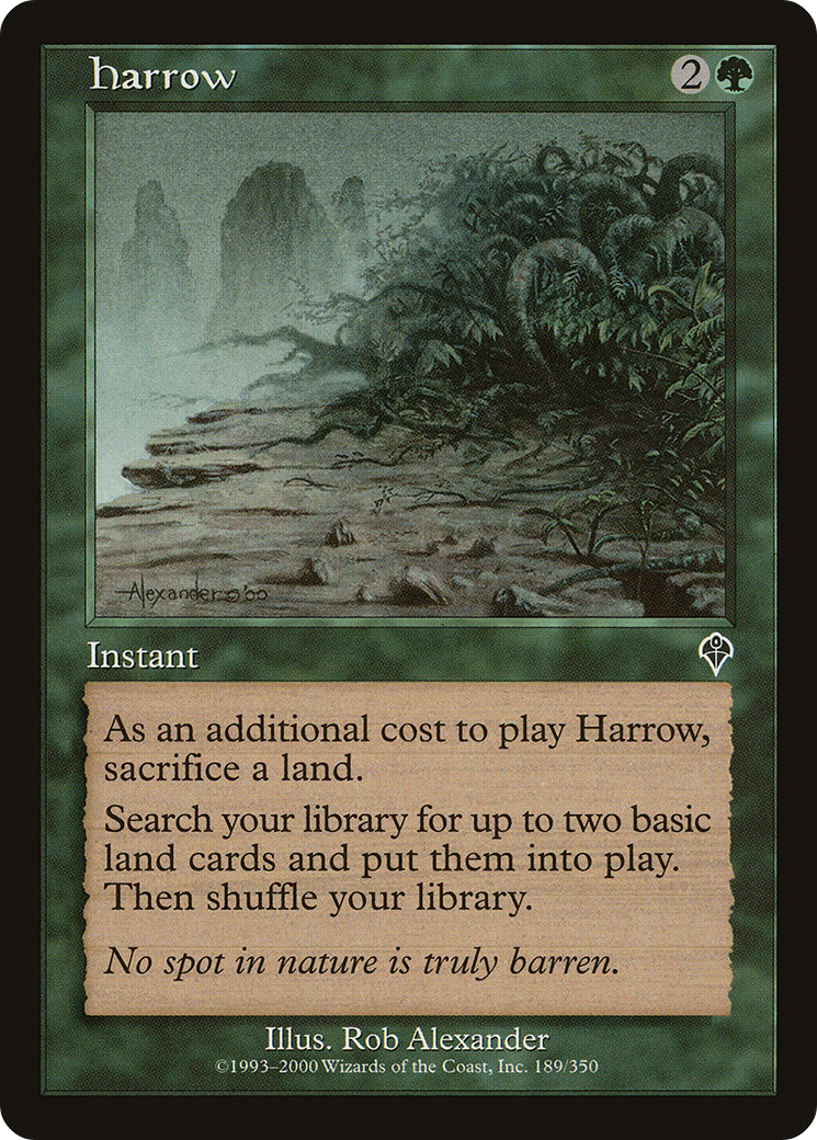 Harrow [Invasion] | Silver Goblin