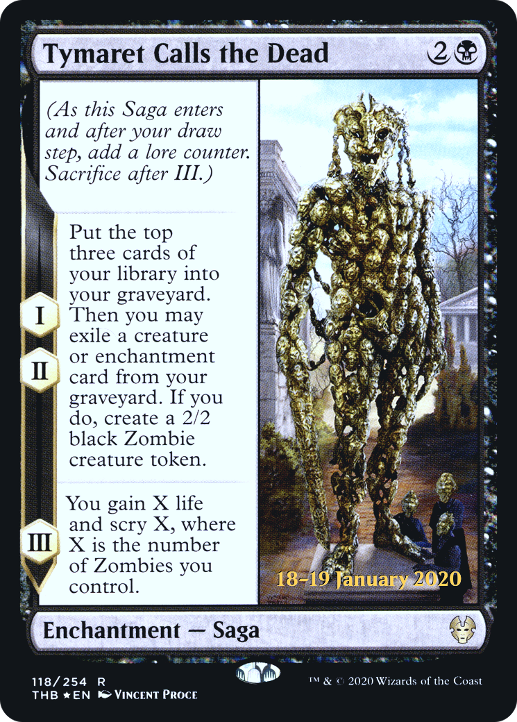 Tymaret Calls the Dead [Theros Beyond Death Prerelease Promos] | Silver Goblin