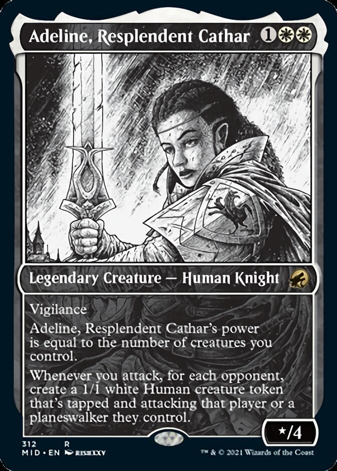 Adeline, Resplendent Cathar (Showcase Eternal Night) [Innistrad: Midnight Hunt] | Silver Goblin