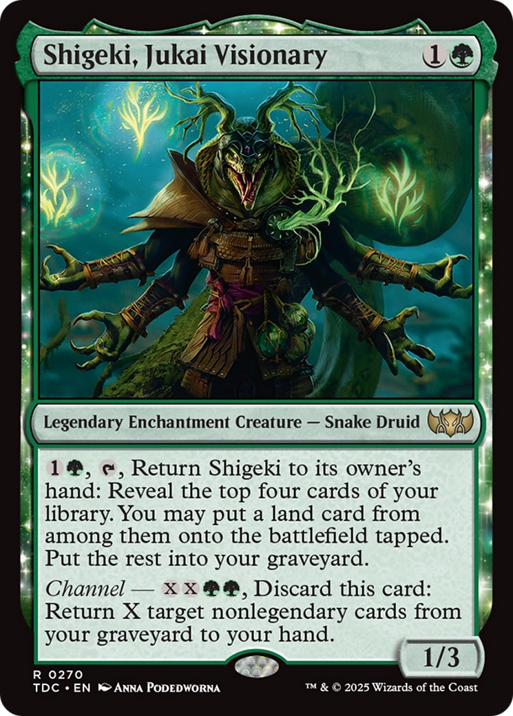 Shigeki, Jukai Visionary (270) - Commander: Tarkir: Dragonstorm
