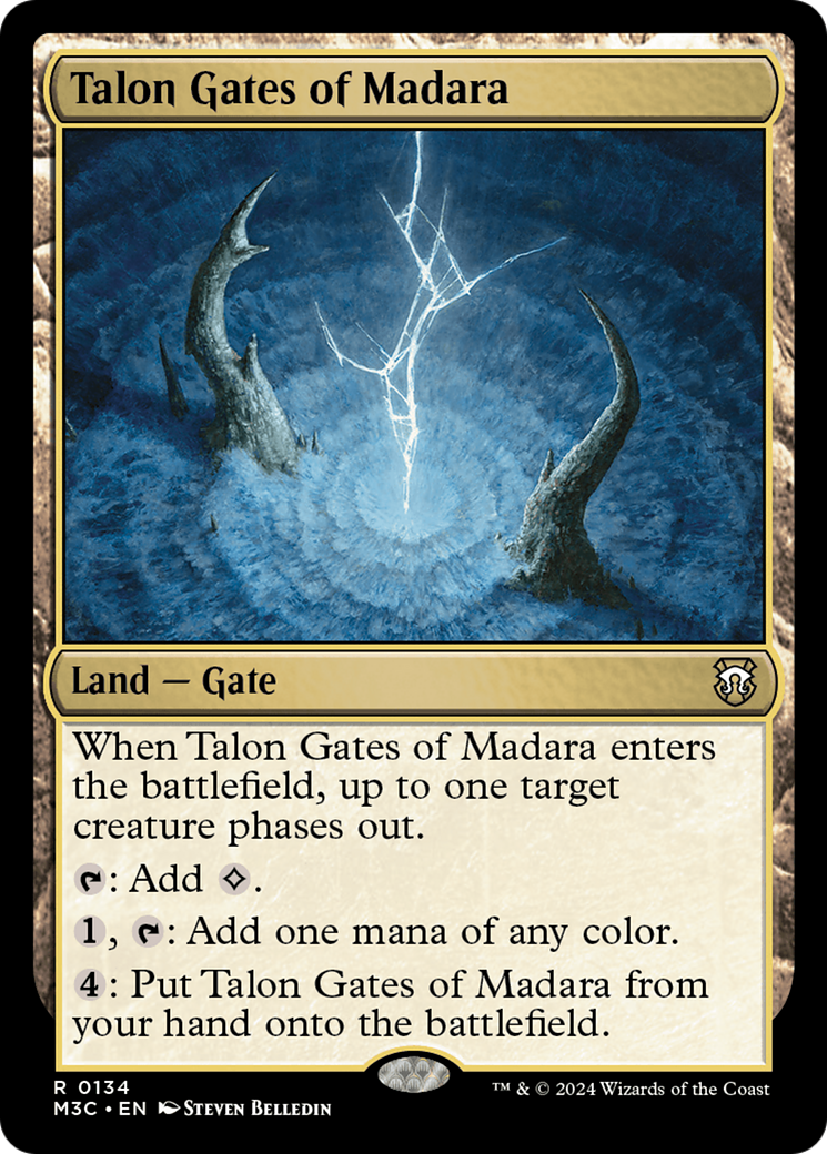 Talon Gates of Madara (Extended Art) (Ripple Foil) [Modern Horizons 3 Commander] | Silver Goblin