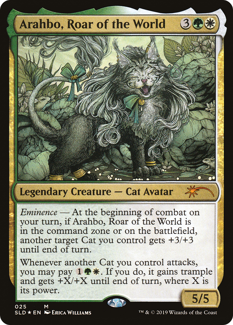 Arahbo, Roar of the World [Secret Lair Drop Series] | Silver Goblin