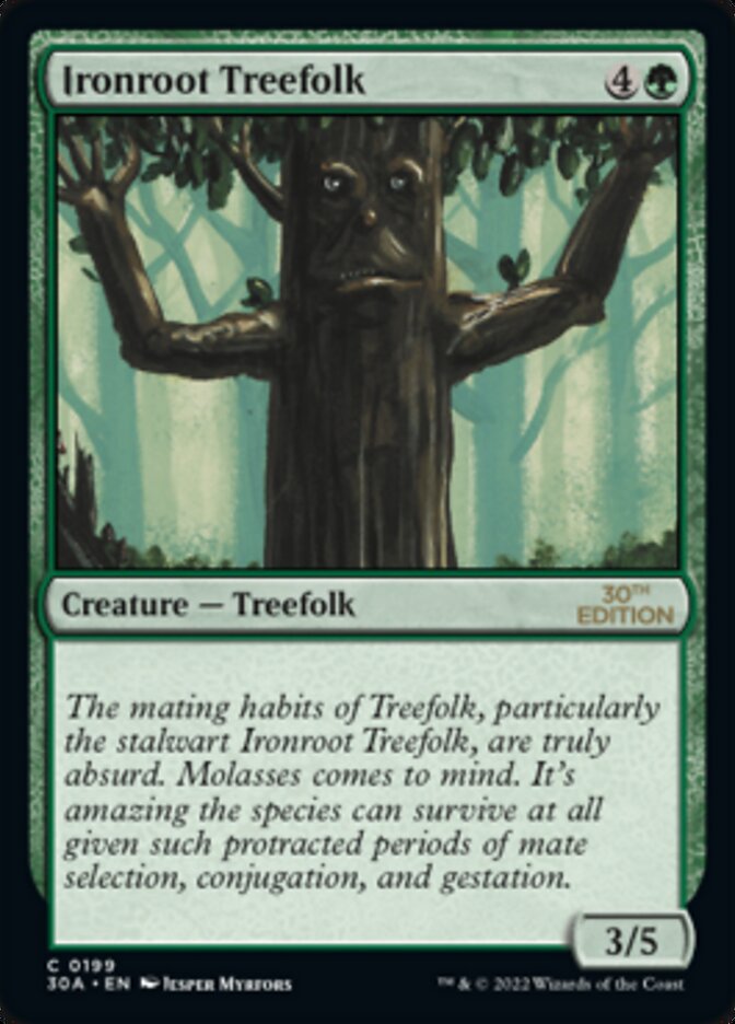 Ironroot Treefolk [30th Anniversary Edition] | Silver Goblin