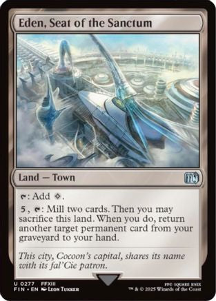 Eden, Seat of the Sanctum (277) Foil - FINAL FANTASY