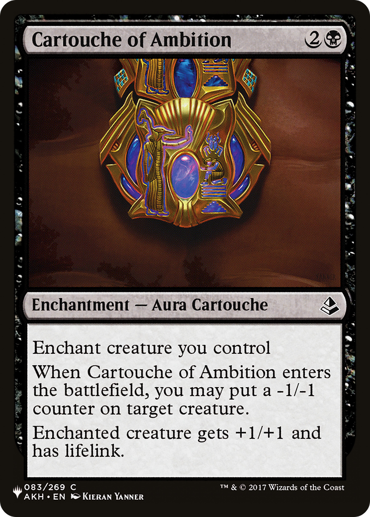 Cartouche of Ambition [The List] | Silver Goblin