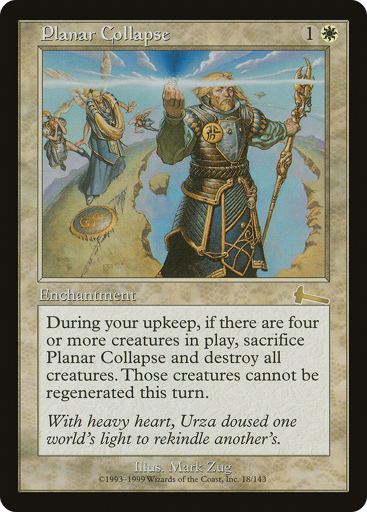 Planar Collapse [Urza's Legacy] Foil