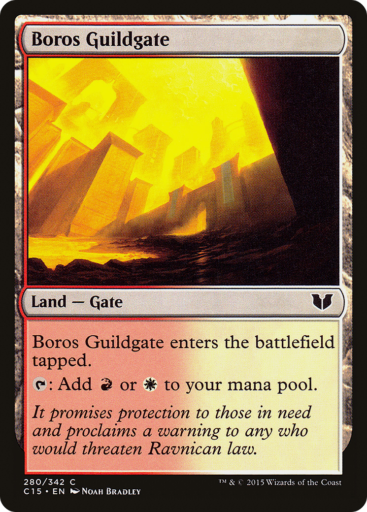 Boros Guildgate [Commander 2015] | Silver Goblin