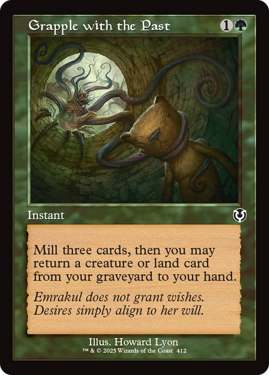 Grapple with the Past (Retro Frame) (412) - Innistrad Remastered