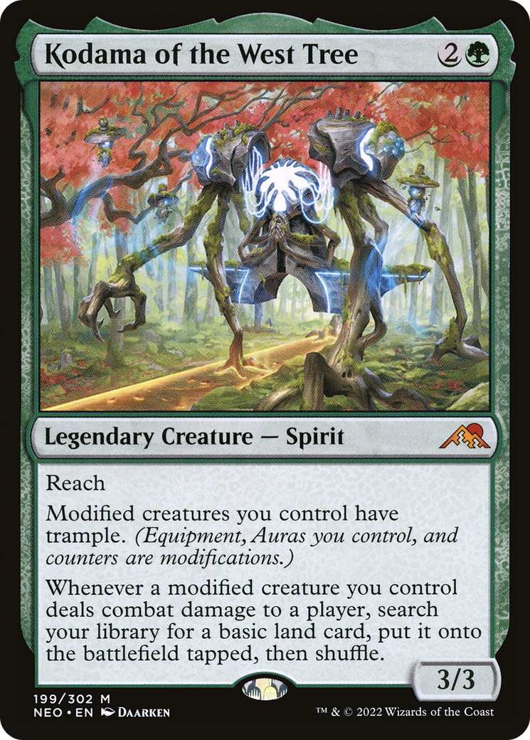 Kodama of the West Tree [Kamigawa: Neon Dynasty] Foil