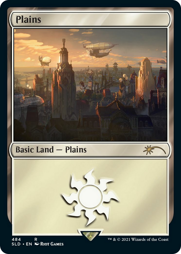 Plains (484) [Secret Lair Drop Series] | Silver Goblin