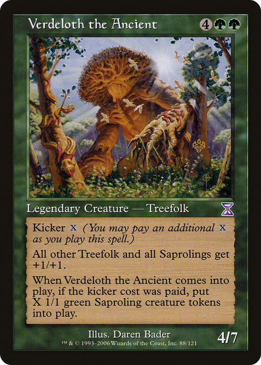 Verdeloth the Ancient [Time Spiral Timeshifted] Foil