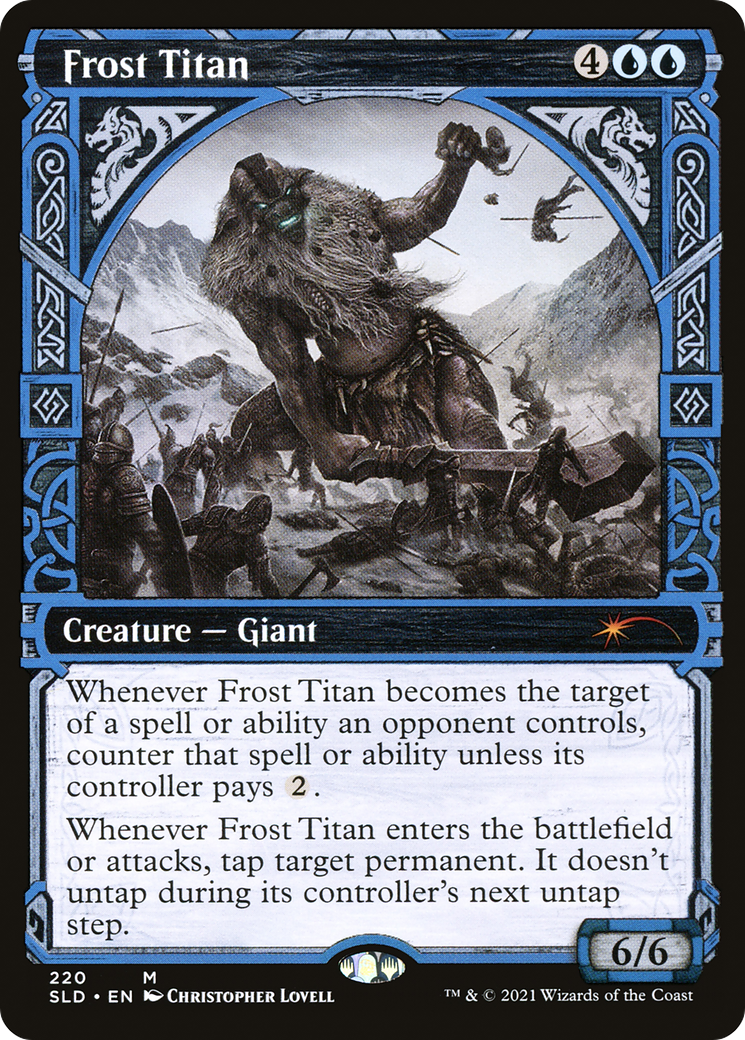 Frost Titan (Showcase) (220) Foil - Secret Lair Drop