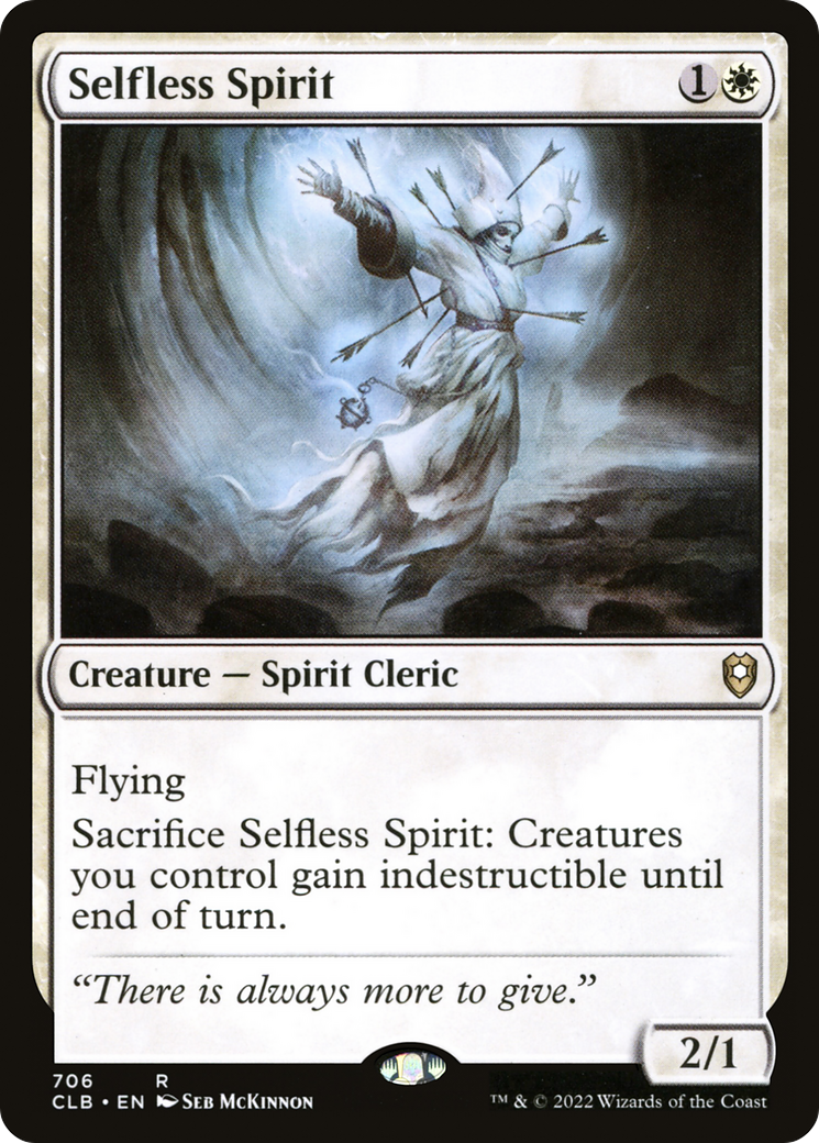 Selfless Spirit [Commander Legends: Battle for Baldur's Gate]