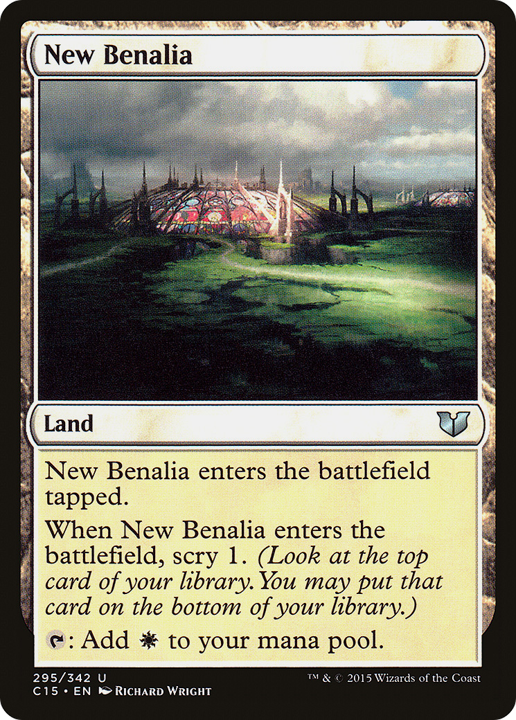 New Benalia [Commander 2015] | Silver Goblin