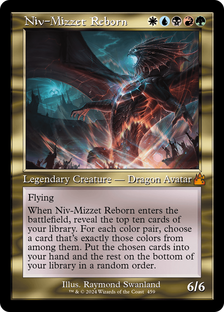 Niv-Mizzet Reborn (Retro Frame) [Ravnica Remastered] | Silver Goblin