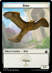 Bird // Rhino Double-Sided Token [Ravnica Remastered Tokens] | Silver Goblin