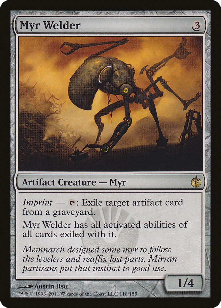 Myr Welder [Mirrodin Besieged] | Silver Goblin