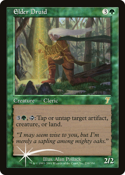 Elder Druid (238) Foil - Seventh Edition