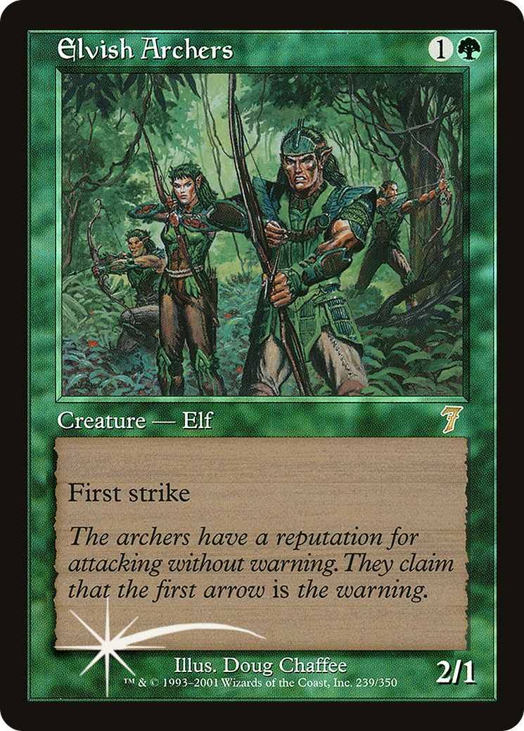 Elvish Archers (239) Foil - Seventh Edition