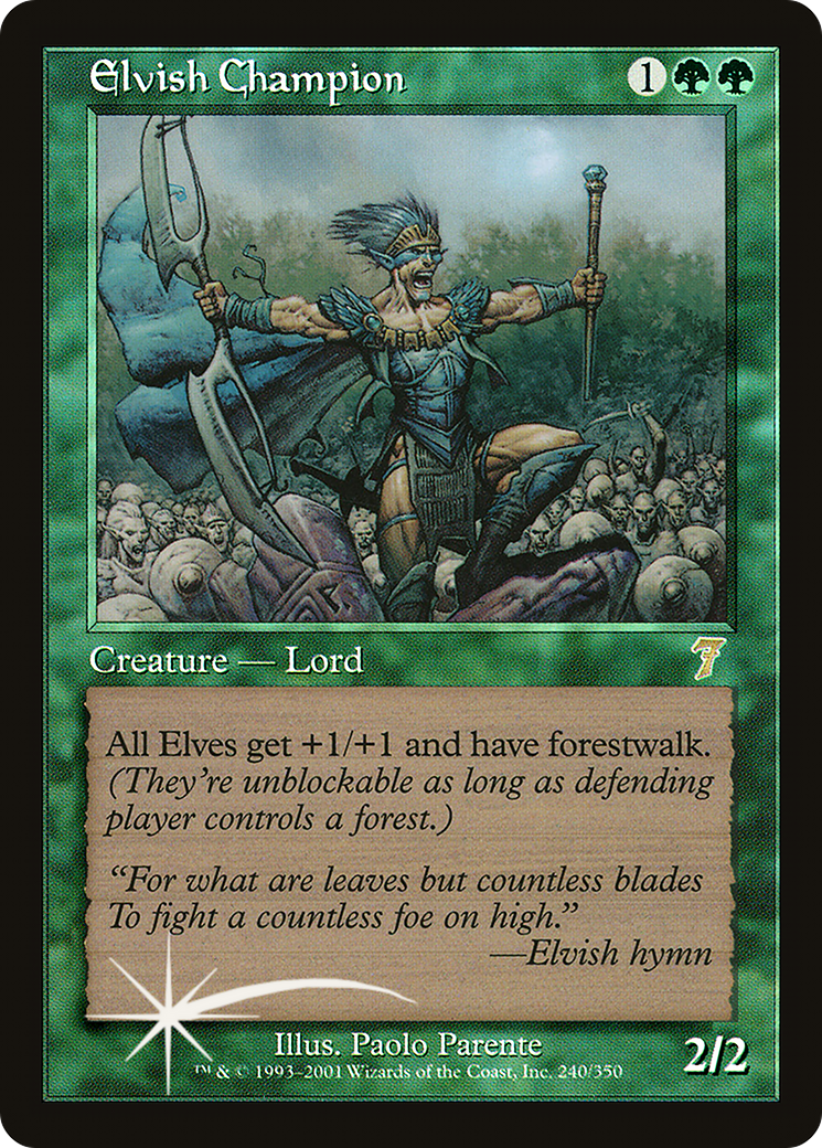 Elvish Champion (240) Foil - Seventh Edition