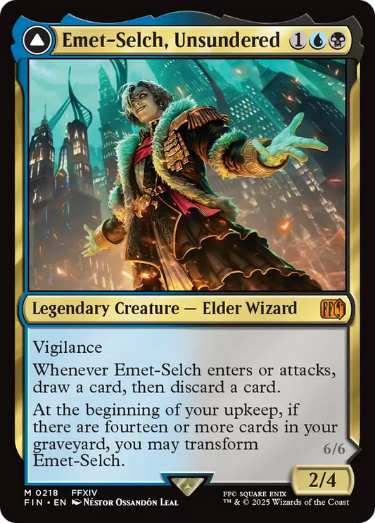 Emet-Selch, Unsundered // Hades, Sorcerer of Eld (218) - FINAL FANTASY