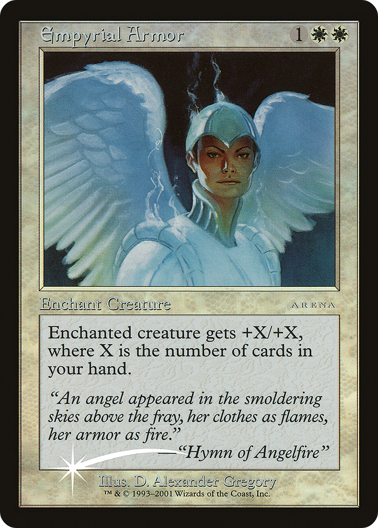 Empyrial Armor (008) Foil - Arena League 2001