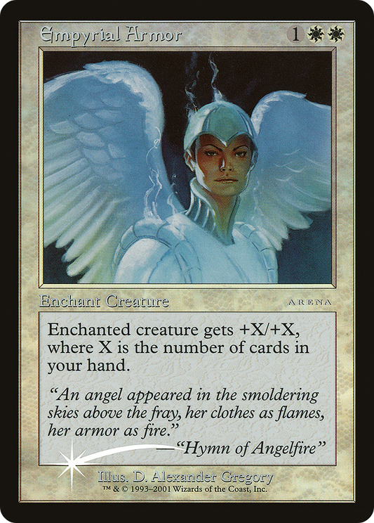 Empyrial Armor (008) Foil - Arena League 2001