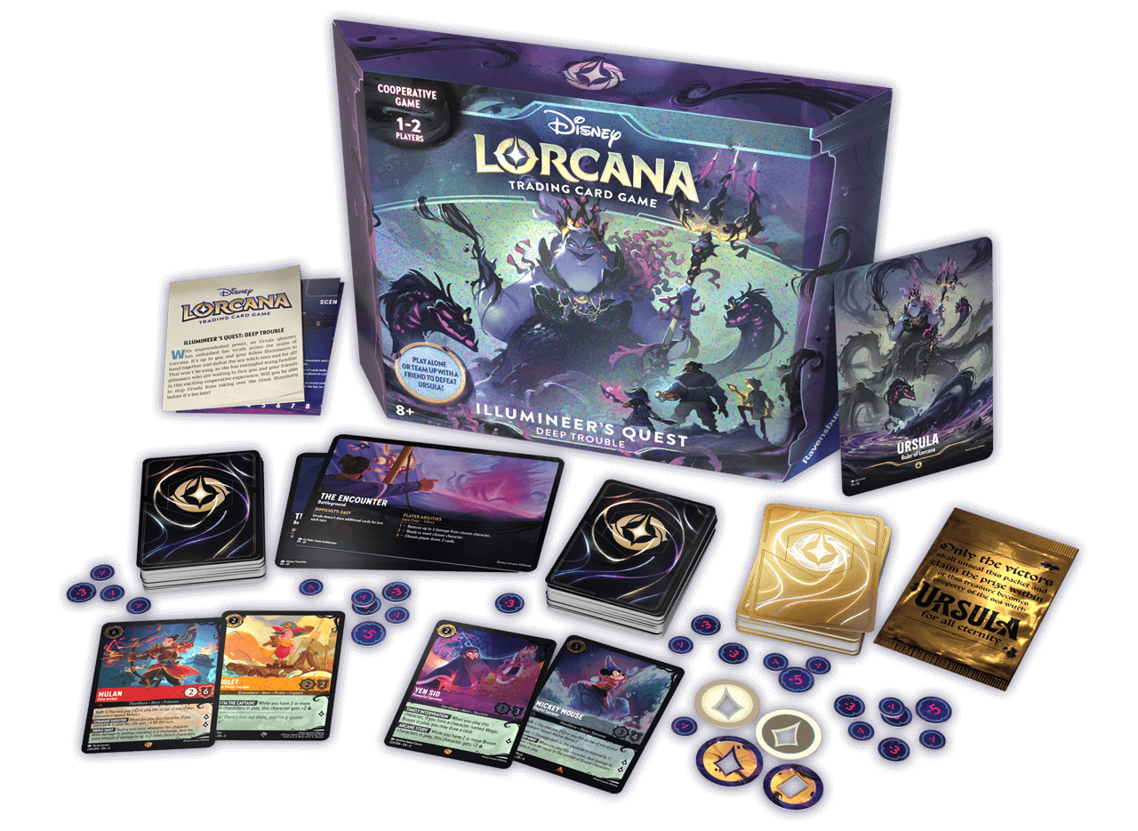 Lorcana: Ursula's Return - Illumineer's Quest Deep Trouble | Silver Goblin