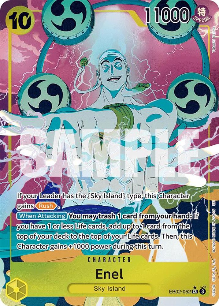 Enel (Alternate Art) (EB02-052) Foil