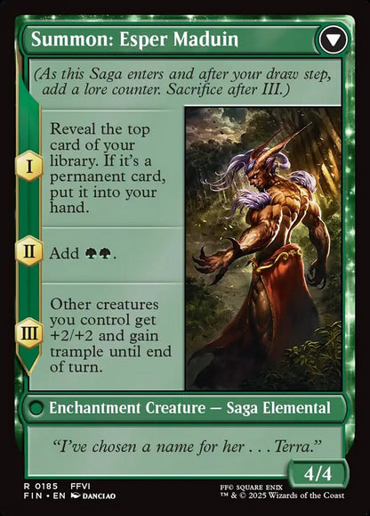Esper Origins // Summon: Esper Maduin (185) - FINAL FANTASY