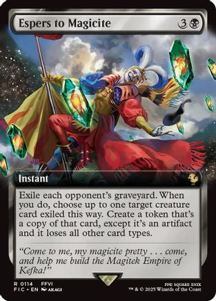 Espers to Magicite (Extended Art) (114) Foil - Commander: FINAL FANTASY