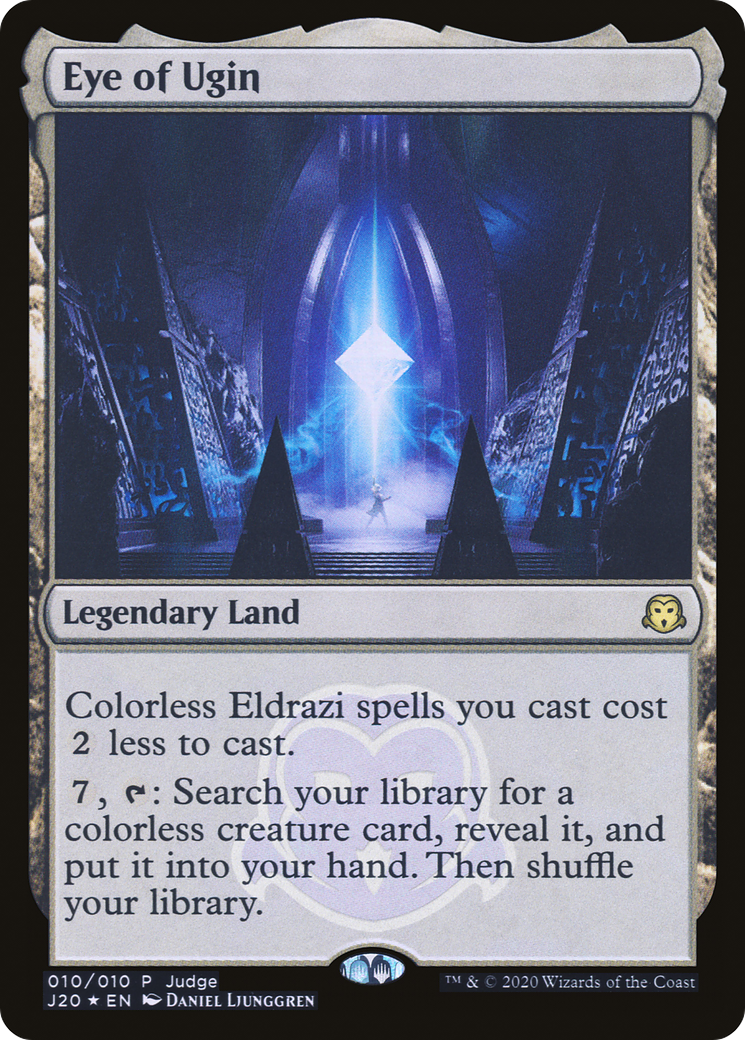 Eye of Ugin (010) Foil - Judge Gift Cards 2020