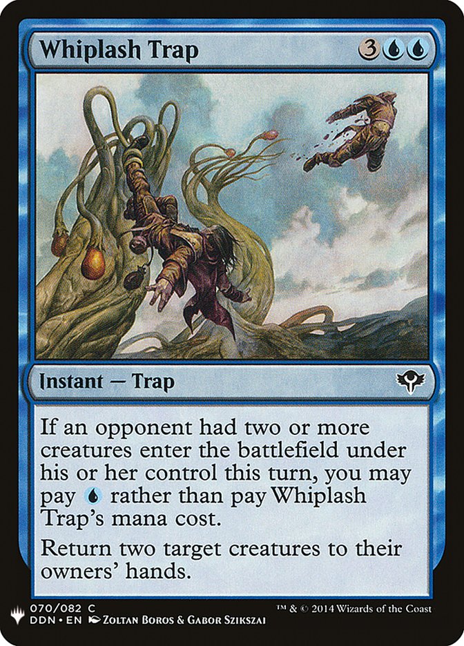 Whiplash Trap [Mystery Booster] | Silver Goblin