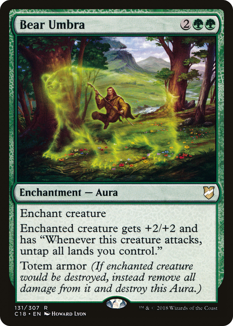 Bear Umbra [Commander 2018] | Silver Goblin