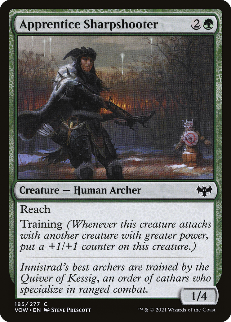 Apprentice Sharpshooter [Innistrad: Crimson Vow] | Silver Goblin