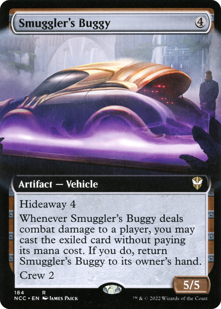Smuggler's Buggy (Extended Art) [Streets of New Capenna Commander]