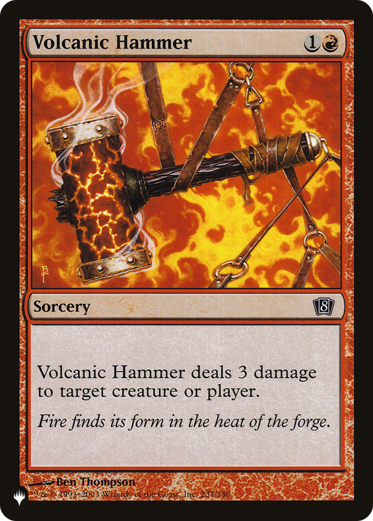 Volcanic Hammer (8ED-231)
