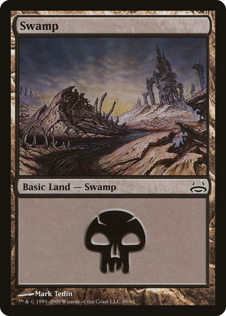 Swamp (59) [Duel Decks: Divine vs. Demonic] | Silver Goblin