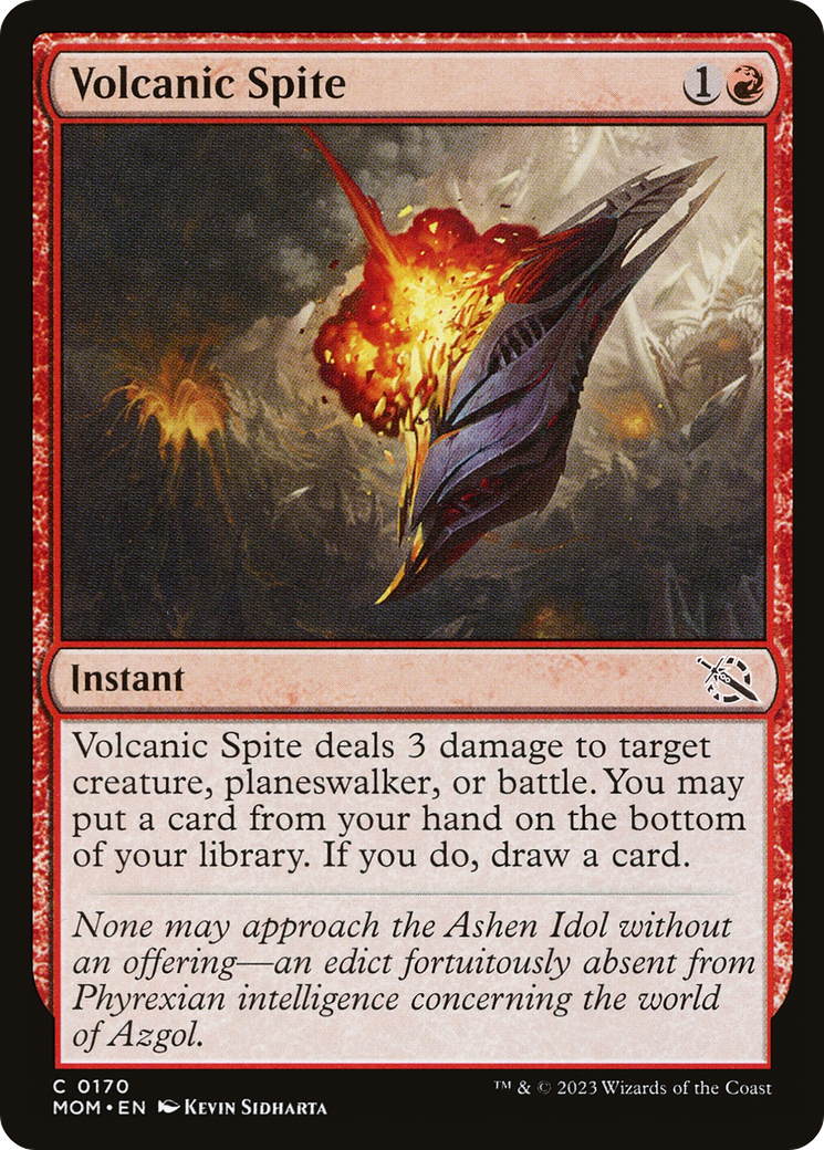 Volcanic Spite [March of the Machine] | Silver Goblin