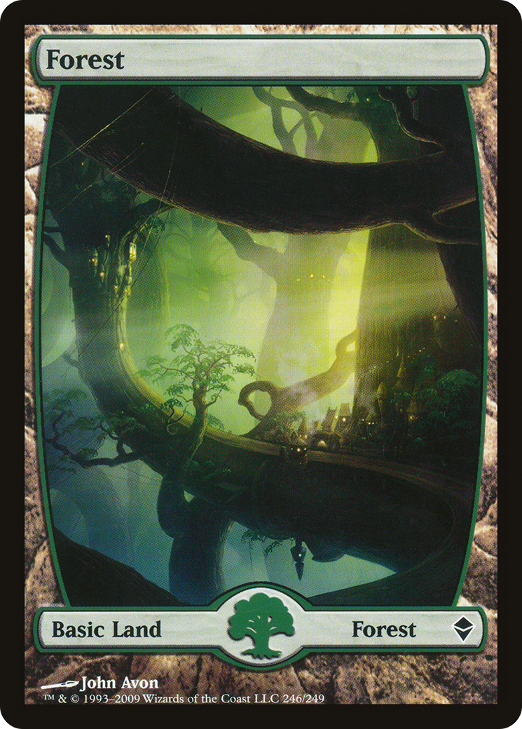 Forest (246) [Zendikar] | Silver Goblin