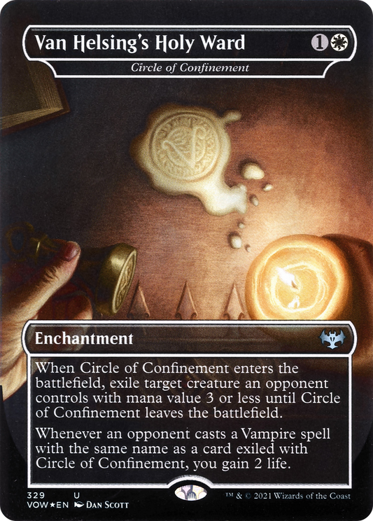 Circle of Confinement - Van Helsing's Holy Ward [Innistrad: Crimson Vow]