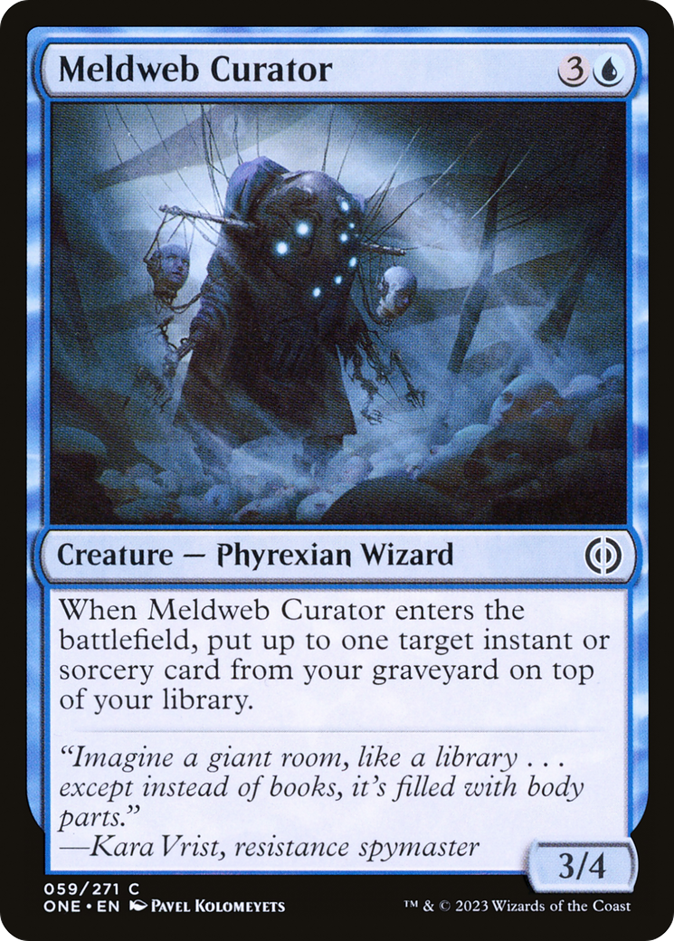 Meldweb Curator [Phyrexia: All Will Be One]